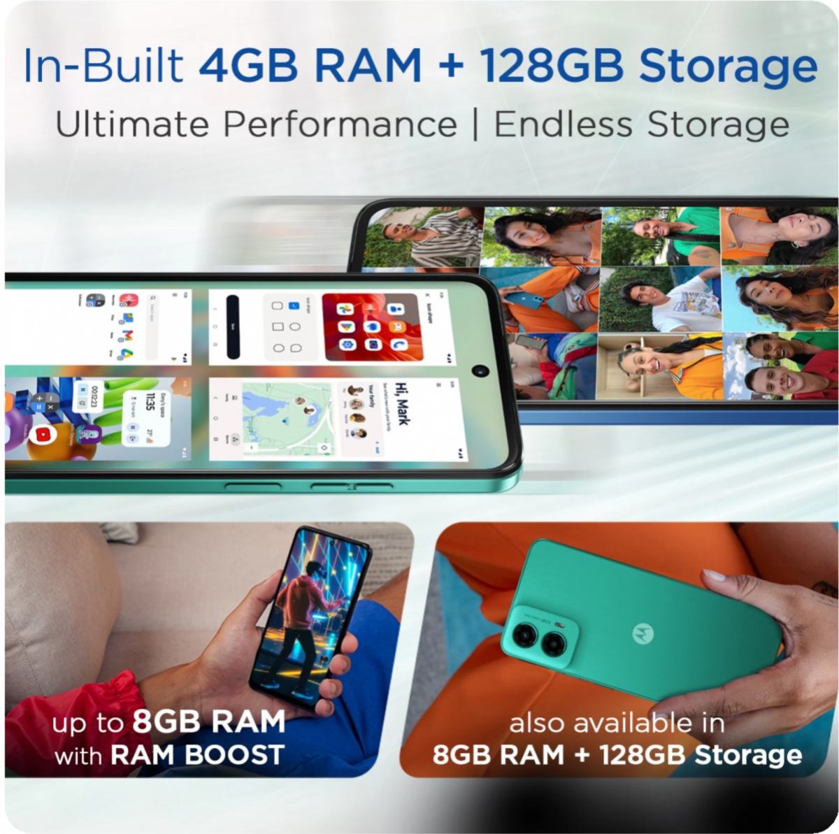 moto G45 5G Storage